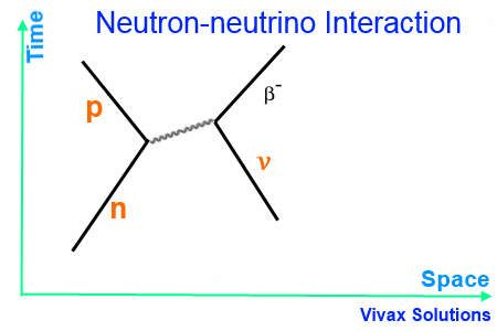 neutron-neutrino interaction -feynman diagram
