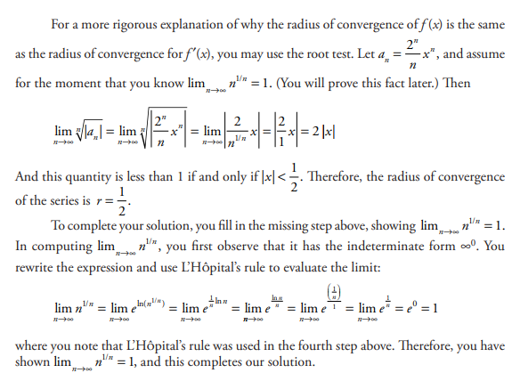 AP Calculus BC : 10.13 Radius and Interval of Convergence of Power Series- Exam Style questions ...