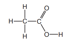 Ethanoic Acid Structure