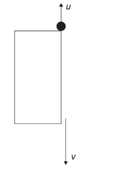 Stone projected from cliff