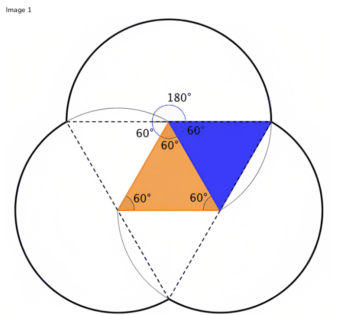 Three-petaled flower