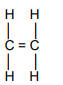 Displayed formula of ethene