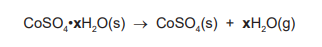 Hydrated cobalt(II) sulfate formula
