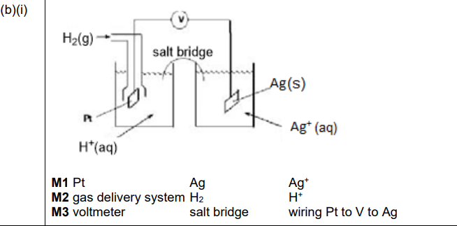 Electrochemical cell diagram