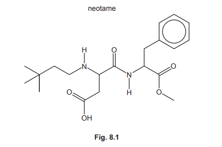 Neotame structure