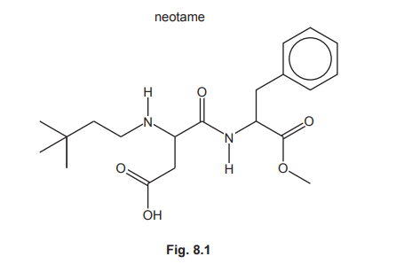 Neotame reaction