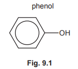 Structure of phenol