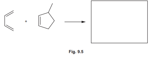 Fig. 9.5: Diels-Alder reaction with another dienophile