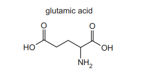 Glutamic Acid Structure