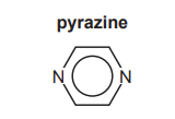 Pyrazine structure
