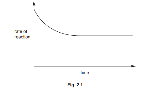 Rate of Reaction Graph