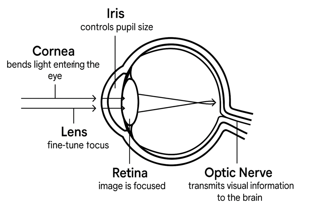 iGCSE Biology (0610)-14.2 Sense organs - iGCSE Style Questions Paper 1