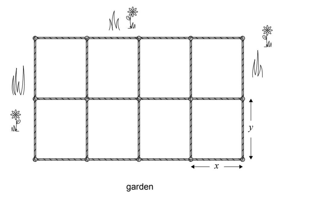 Grid diagram for area optimization